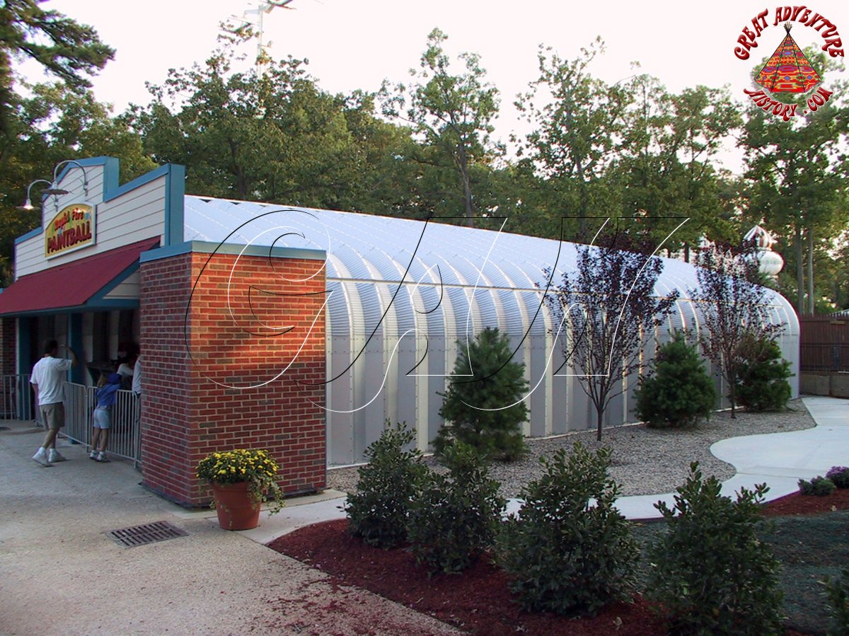 Rapid Fire Paintball At Six Flags Great Adventure